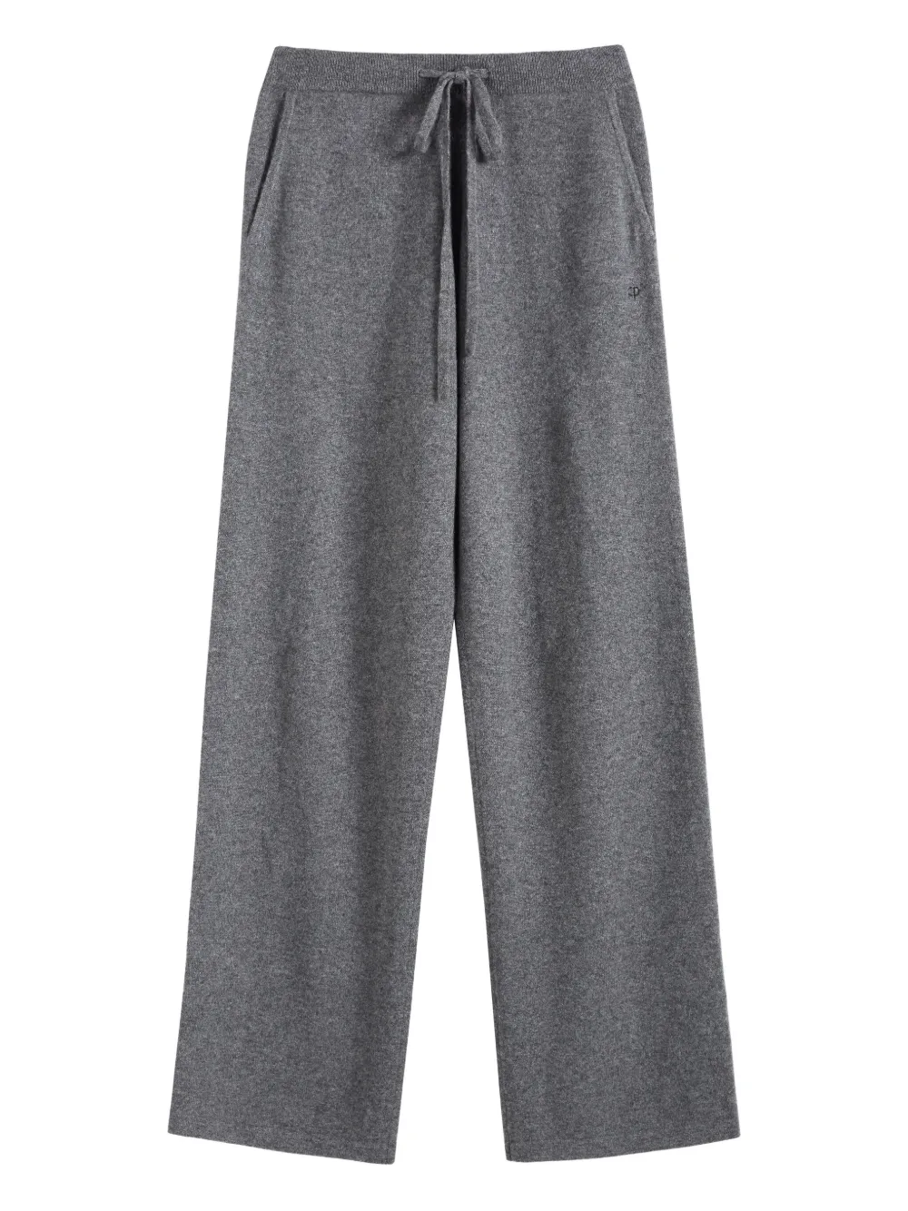 Chinti & Parker Drawstring Knitted Trousers In Gray