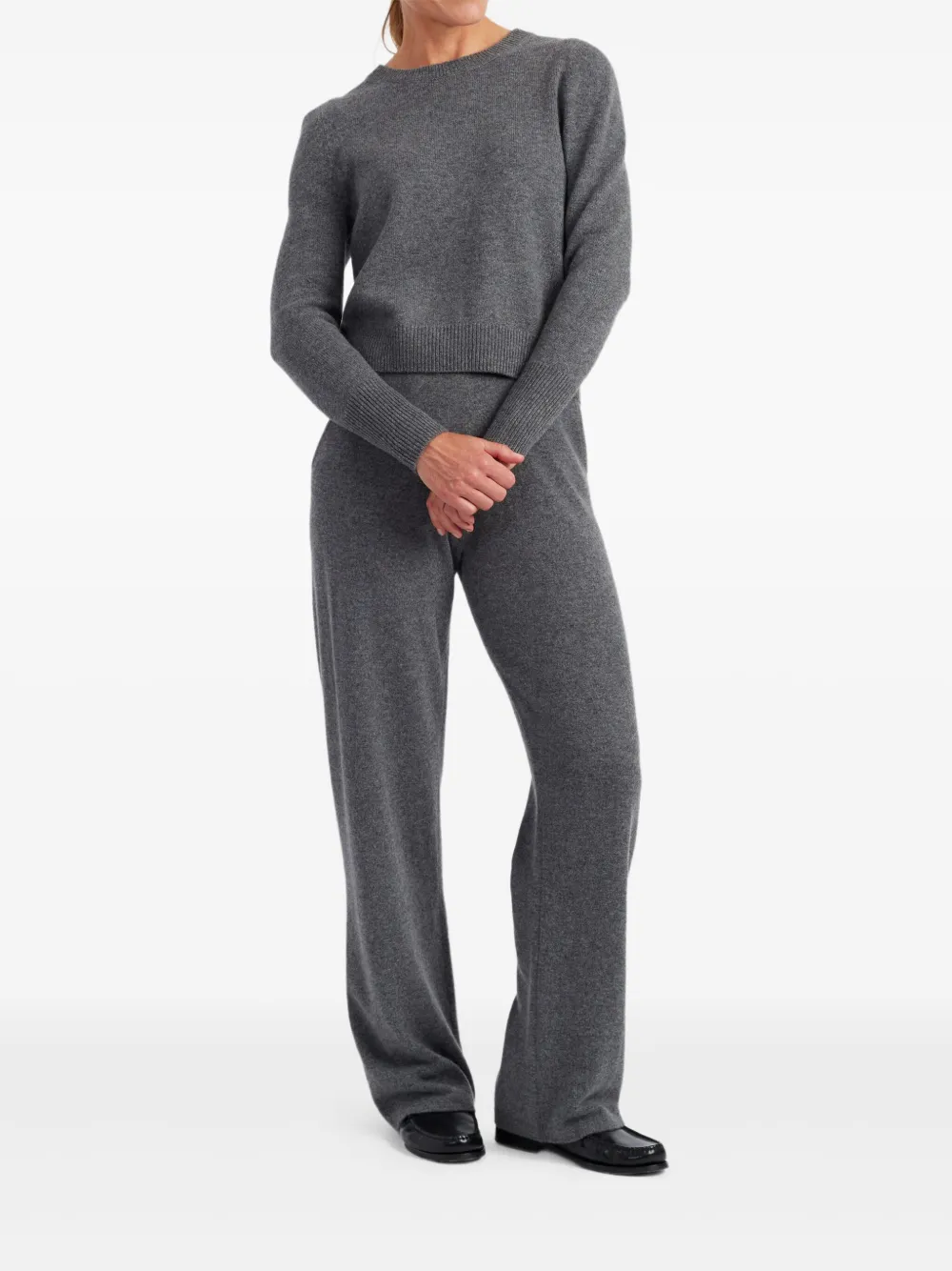 Chinti & Parker drawstring knitted trousers - Grijs