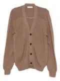 Cruciani alpaca wool cardigan - Brown