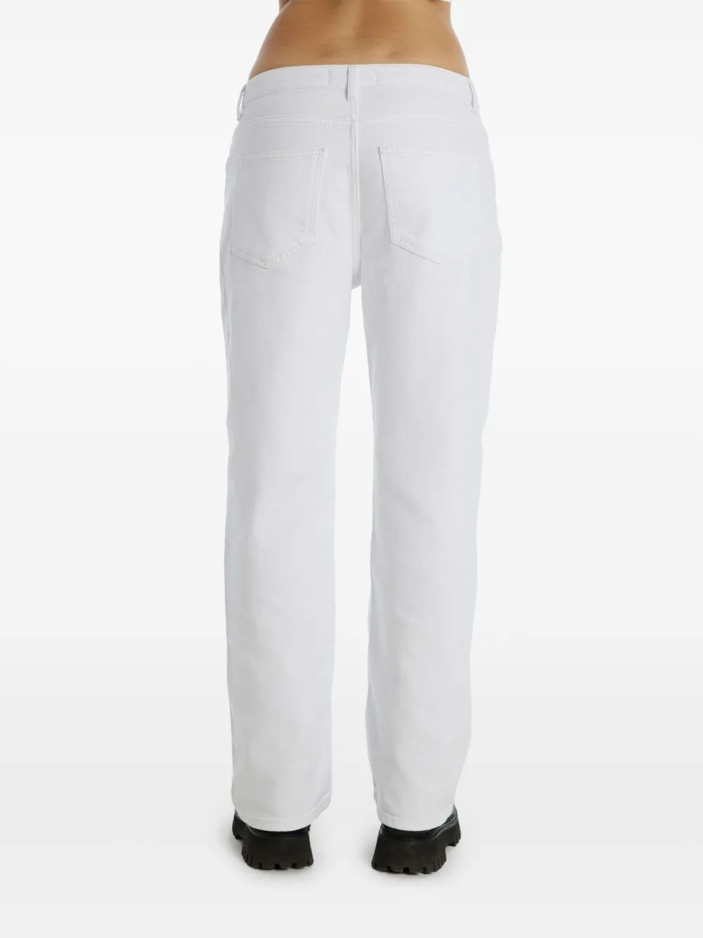 No44 Saint gerafelde jeans Wit