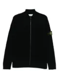 Stone Island virgin wool cardigan - Black