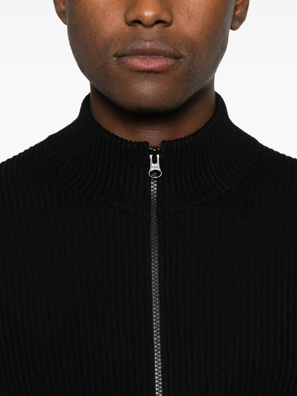 Stone Island Vest van scheerwol Zwart