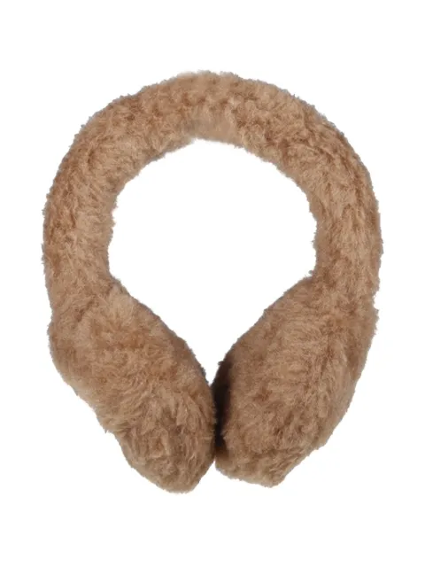Max Mara logo-appliqué earmuffs