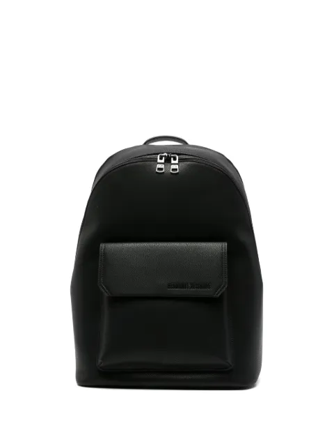 Armani Exchange leather backpack