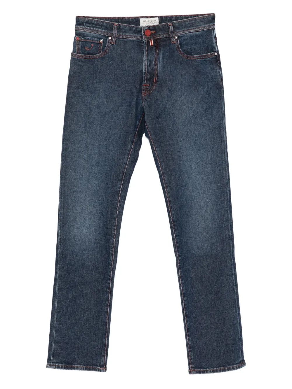 Jacob Cohën topstitch jeans | Blue | Image 1