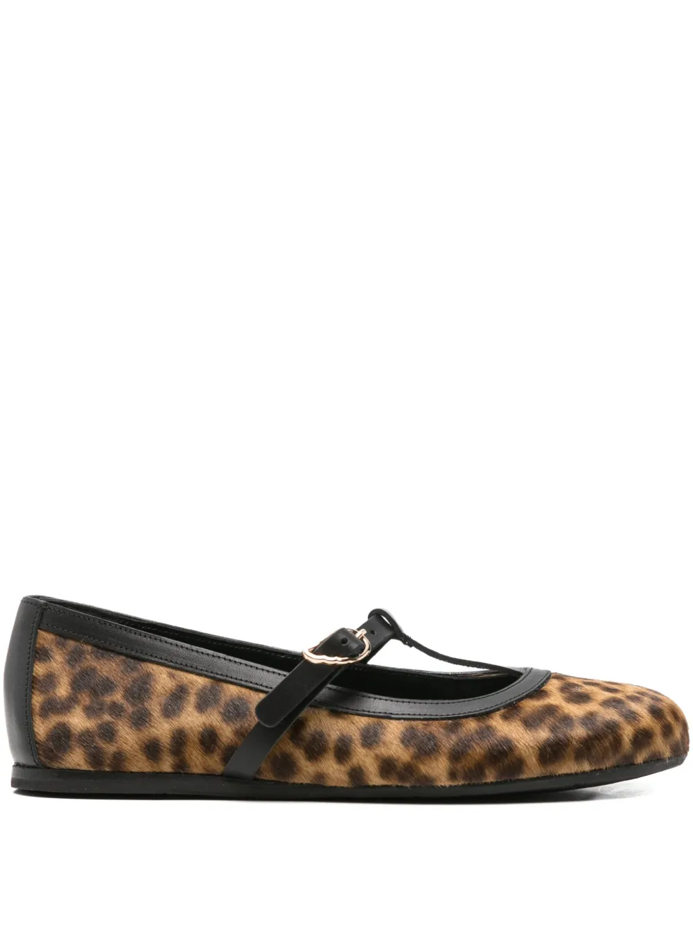 Ancient Greek Sandals Aerati leopard-print ballet flats Bruin