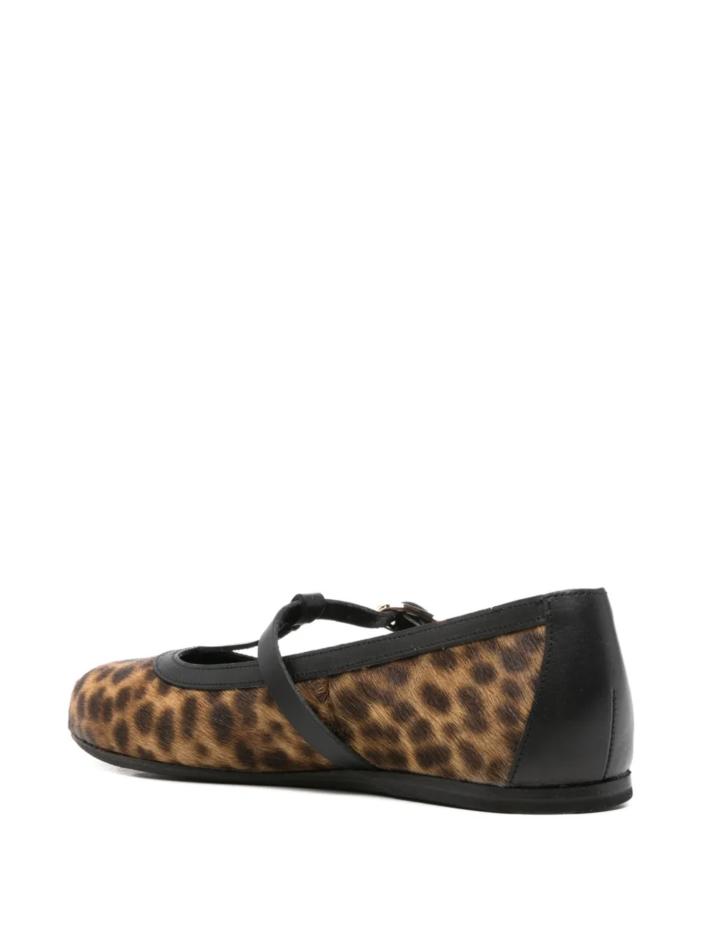 Ancient Greek Sandals Aerati Leopard-print Ballet Flats In Animal Print