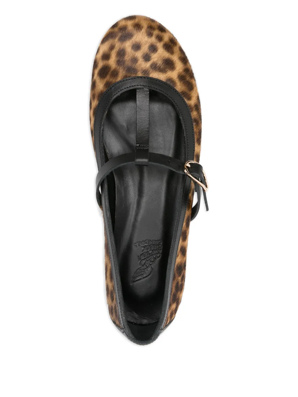 Ancient Greek Sandals Aerati Leopard-print Ballet Flats In Animal Print