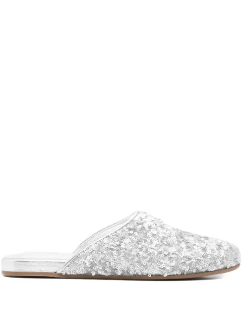 Ancient Greek Sandals The Slipper sequined mules