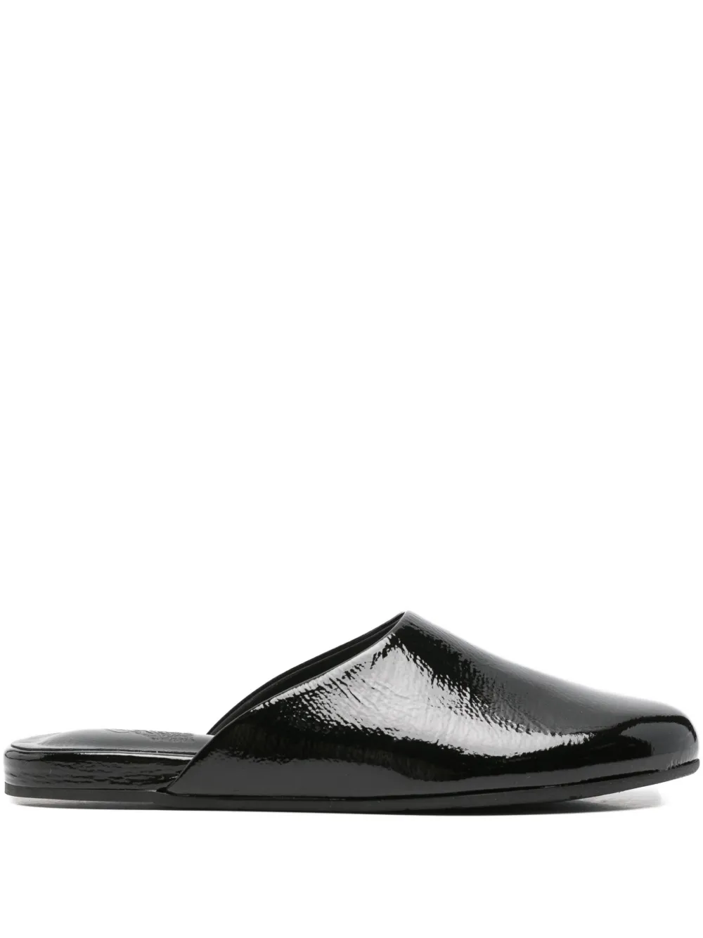Ancient Greek Sandals The Slipper mules Zwart