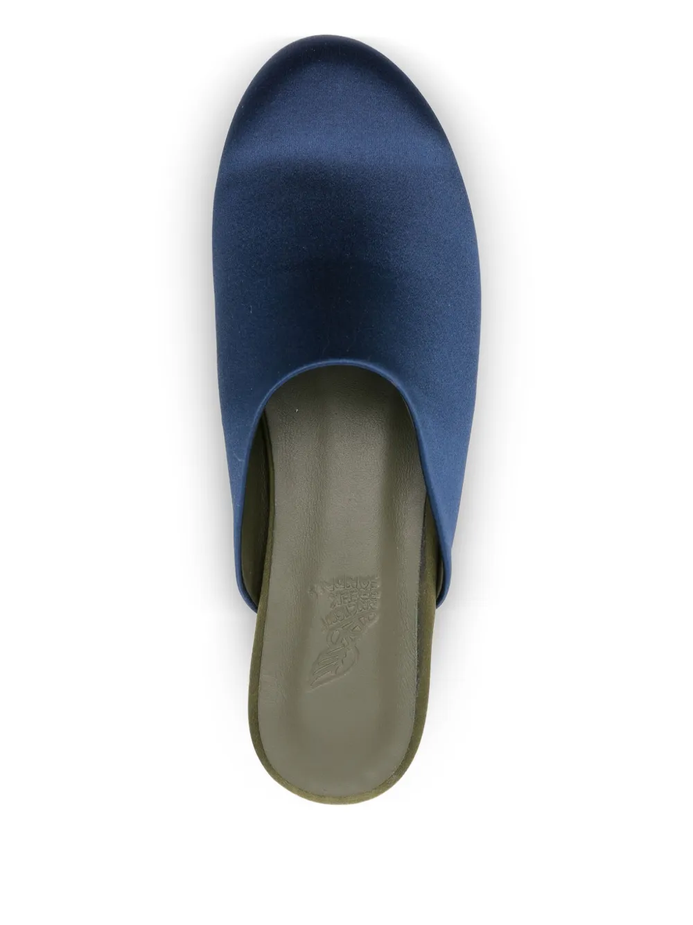 Ancient Greek Sandals The Slipper Mules In Blue