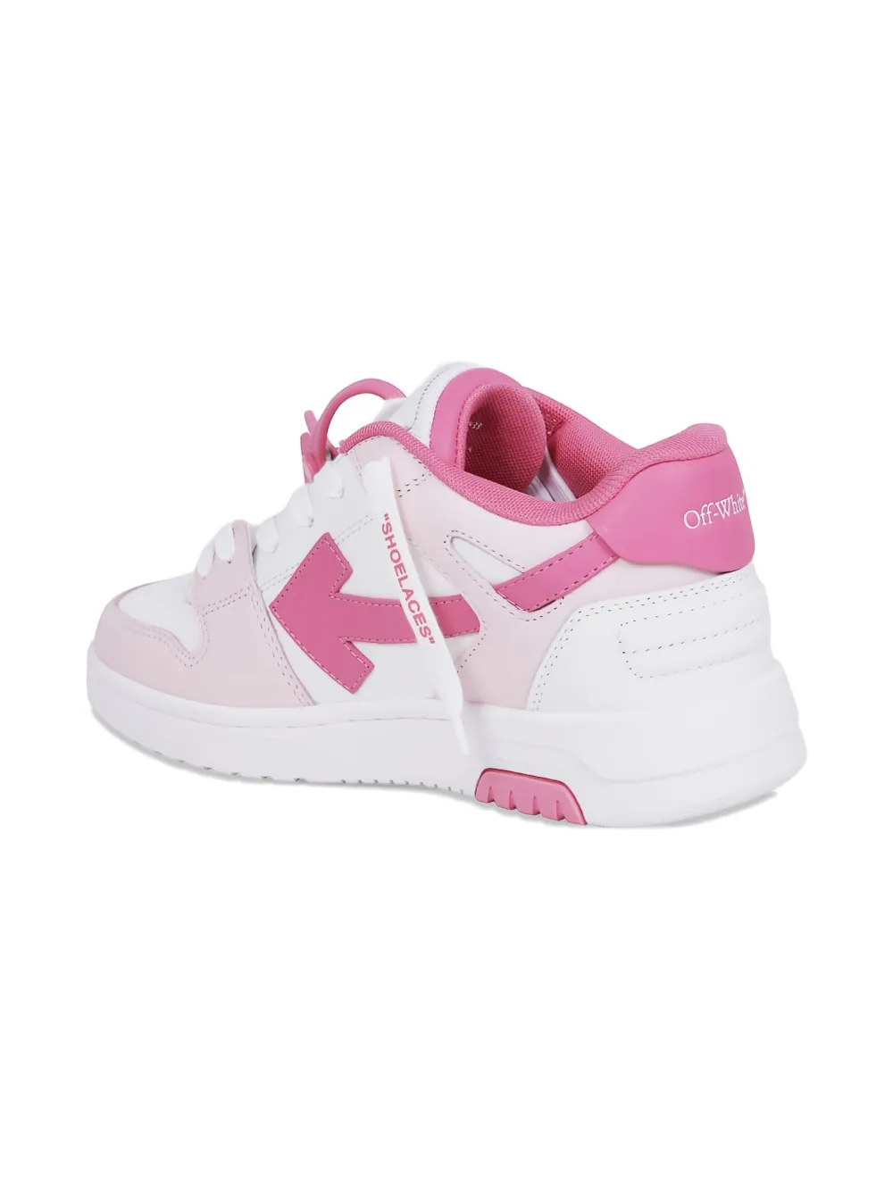 Off-White Kids arrow-motif sneakers Wit