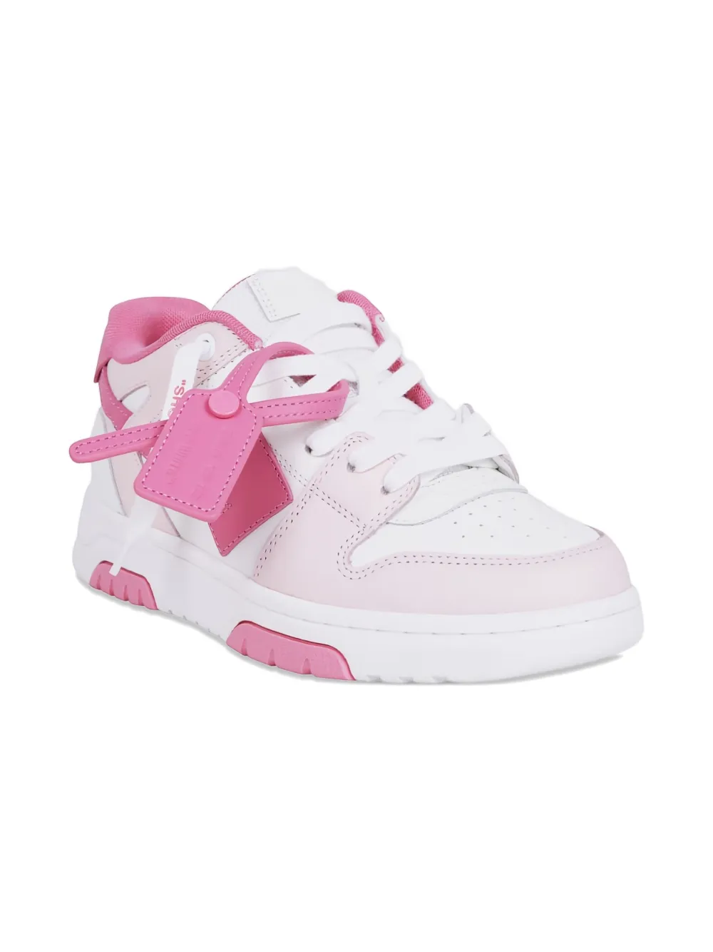 Off-White Kids arrow-motif sneakers Wit