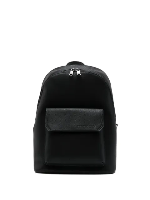 Armani Exchange mochila con cierre