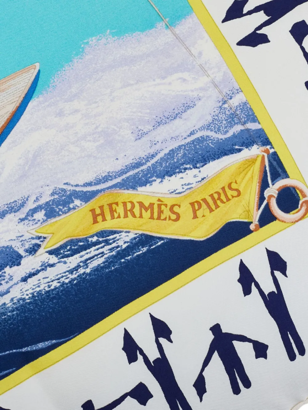 Hermès Pre-Owned 1986-1998 En Course Seidenschal | Image 2