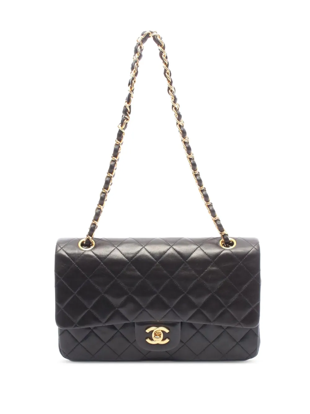 CHANEL Pre-Owned 1997-1999 Medium Classic Lambskin Double Flap CHANEL Pre-Owned 1997-1999 Medium Classic Lambskin Double Flap