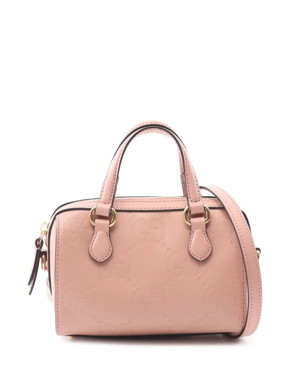 Gucci Pre-Owned 2016-2025 Super Mini Jumbo GG Embossed Leather Gilbert Gucci Pre-Owned 2016-2025 Super Mini Jumbo GG Embossed Leather Gilbert