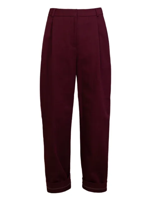 RXQUETTE Beam pleated trousers