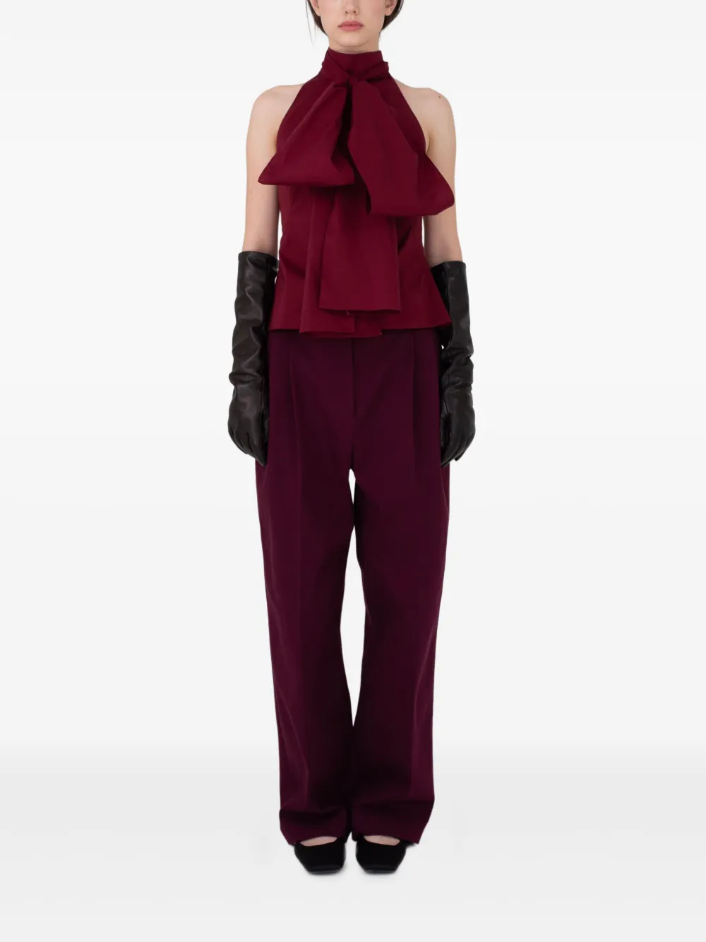 RXQUETTE Beam pleated trousers | Straight-Leg Pants | Image 2