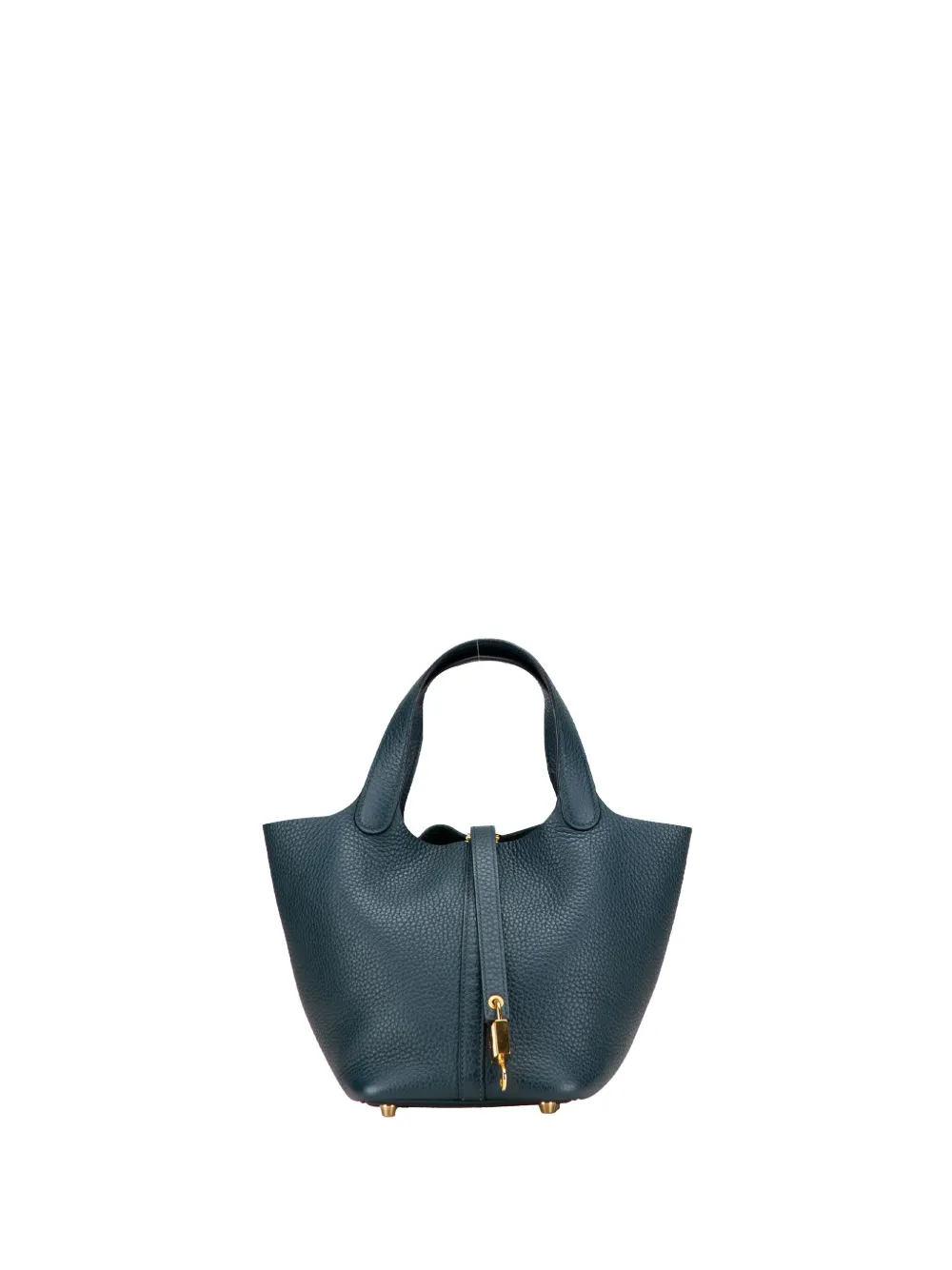 Hermès Pre-Owned 2021 Clemence Picotin Lock 18 handbag - グリーン Hermès Pre-Owned 2021 Clemence Picotin Lock 18 handbag - グリーン