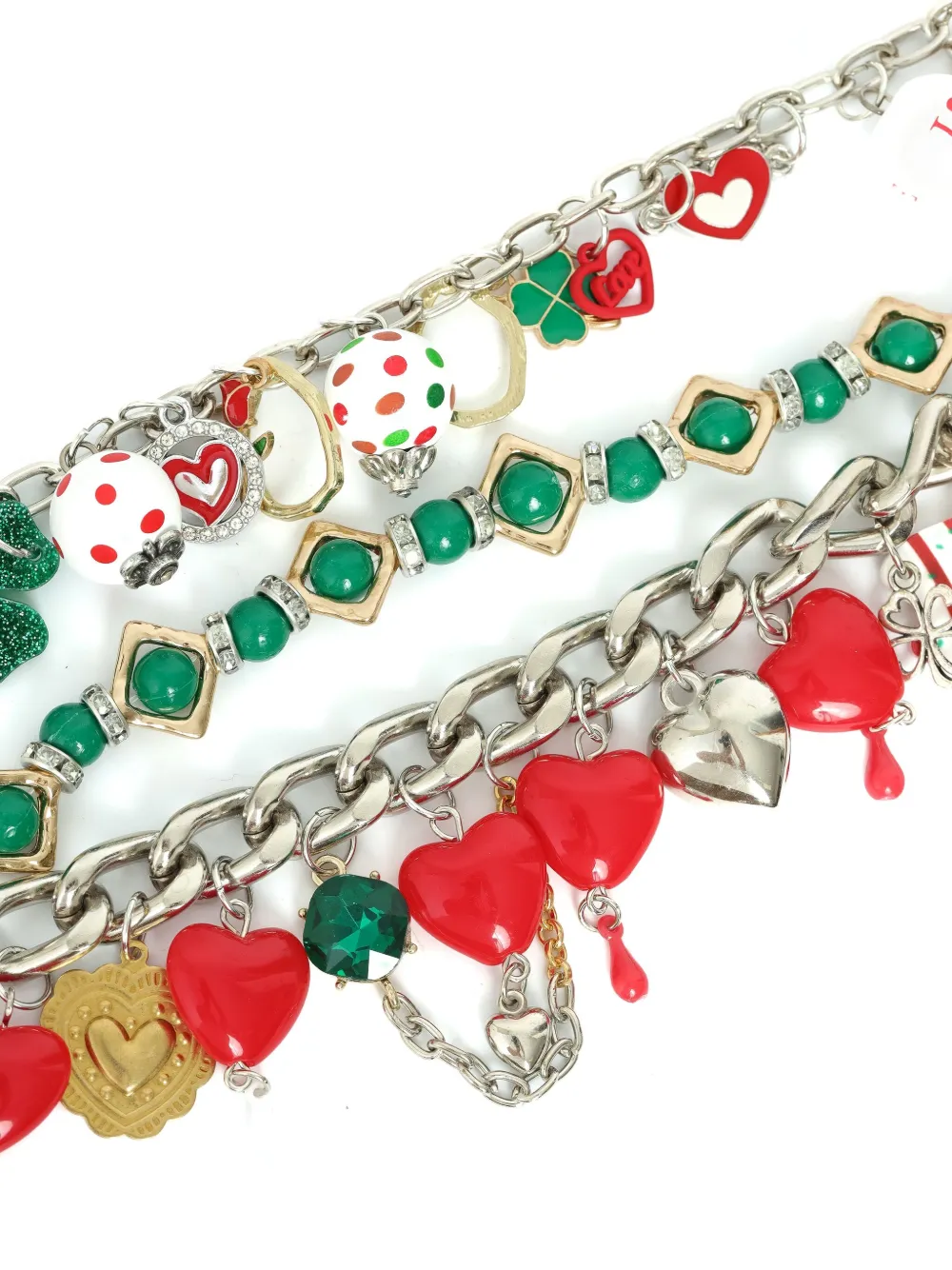  Amir Slama Charm-embellished Bracelet - Green 