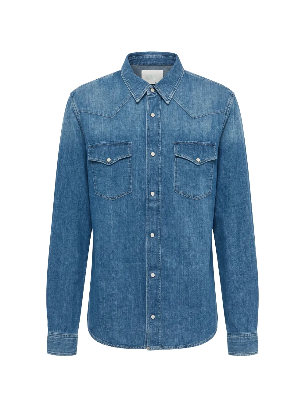 Citizens of Humanity western denim shirt - Blau