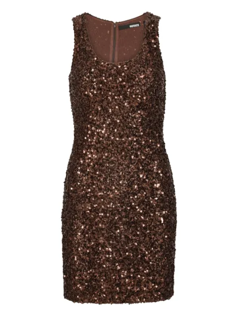 ROTATE BIRGER CHRISTENSEN sequin-embellished sleeveless mini dress