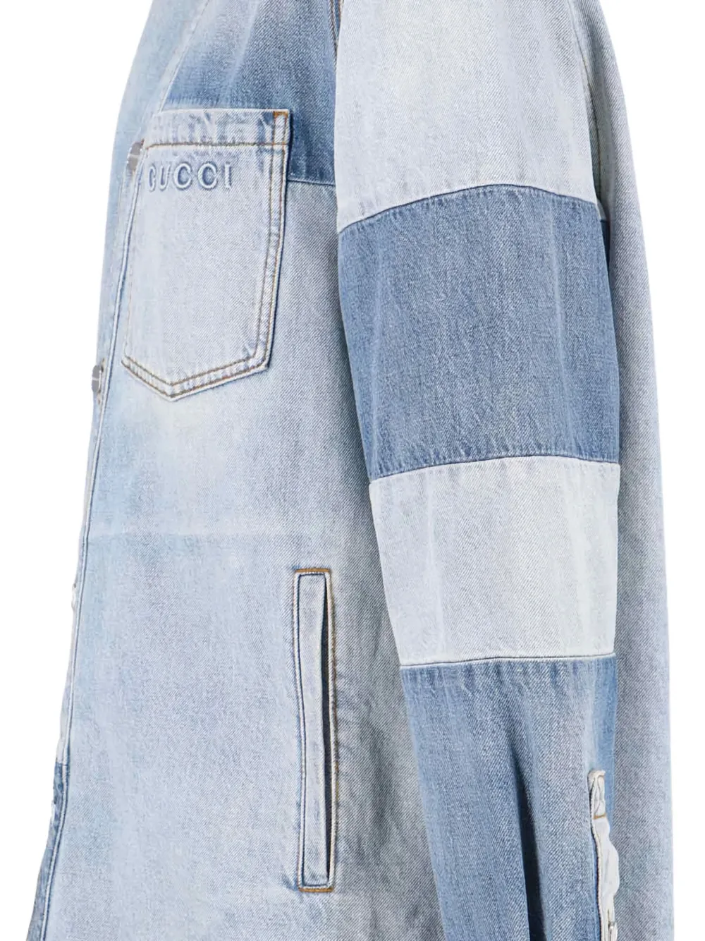 Gucci Denim overhemd Blauw