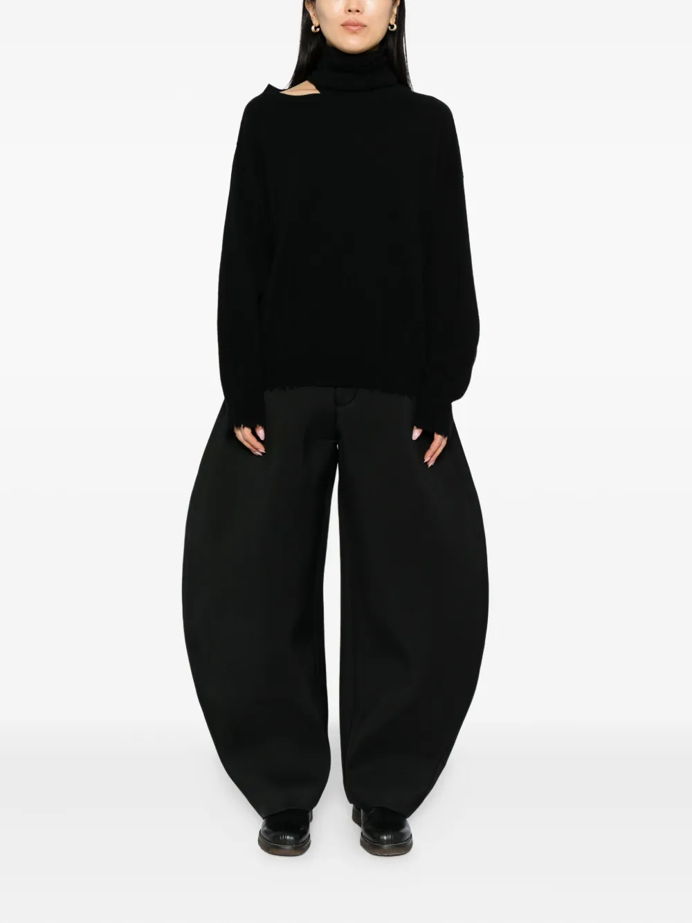 Uma Wang Pollock broek - Zwart