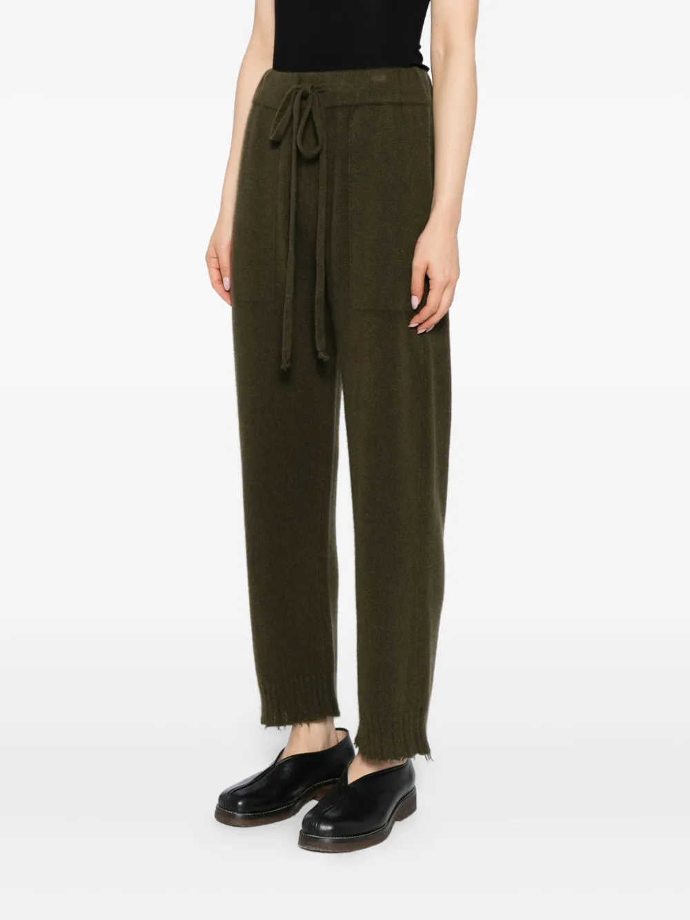 Uma Wang Kasjmier broek Groen