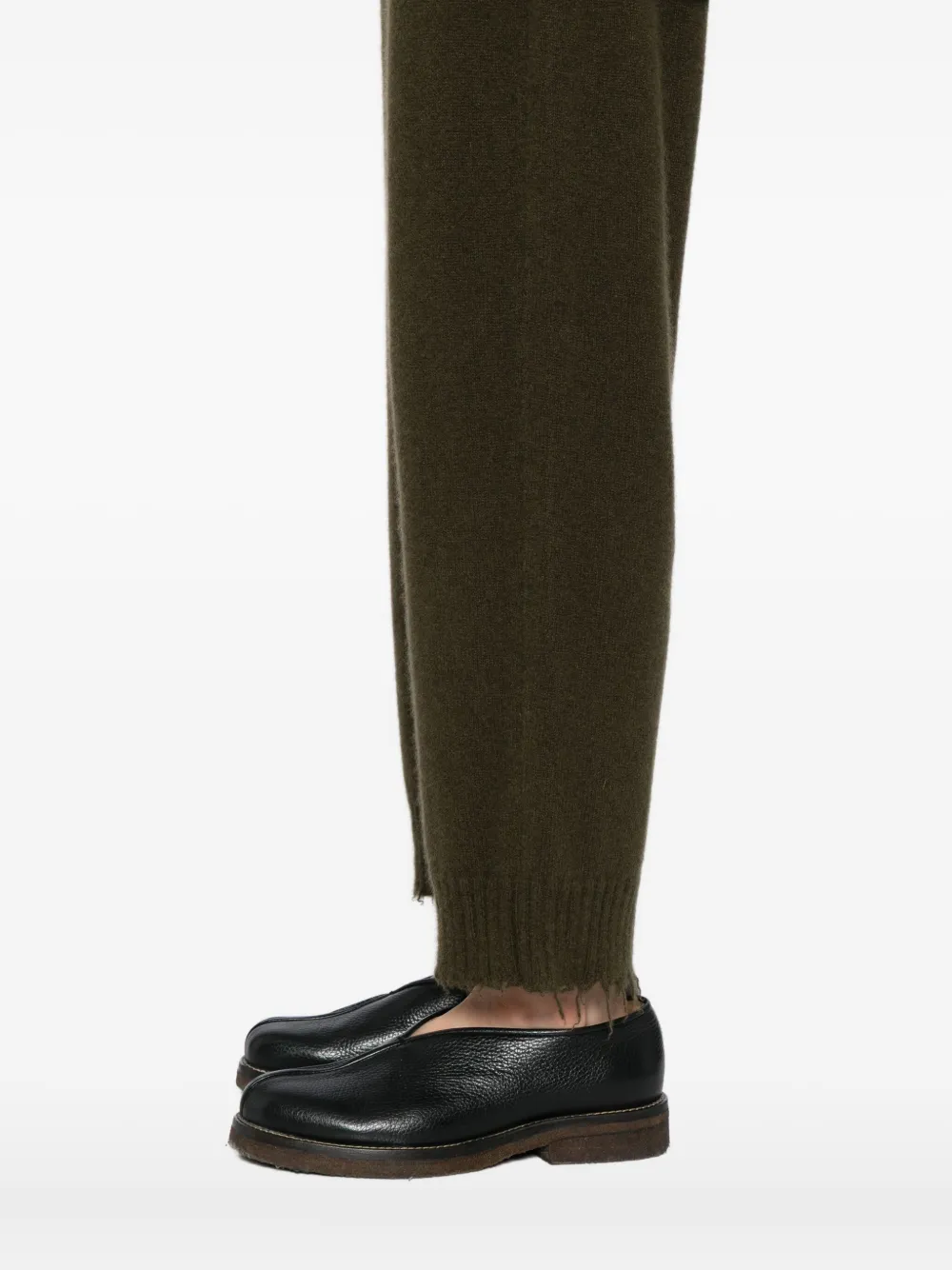 Uma Wang Kasjmier broek Groen