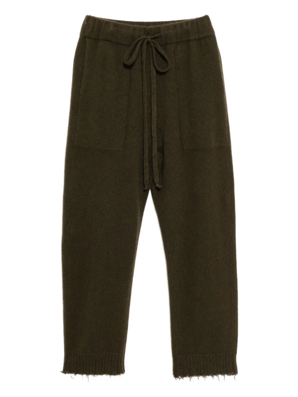 Uma Wang cashmere trousers | Green | Image 1