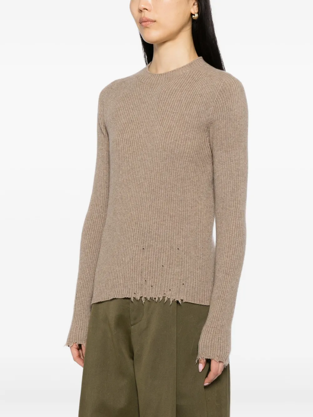 Uma Wang Cashmere Jumper In Brown