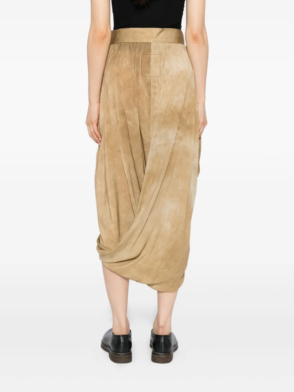 Uma Wang Gink Skirt In Brown