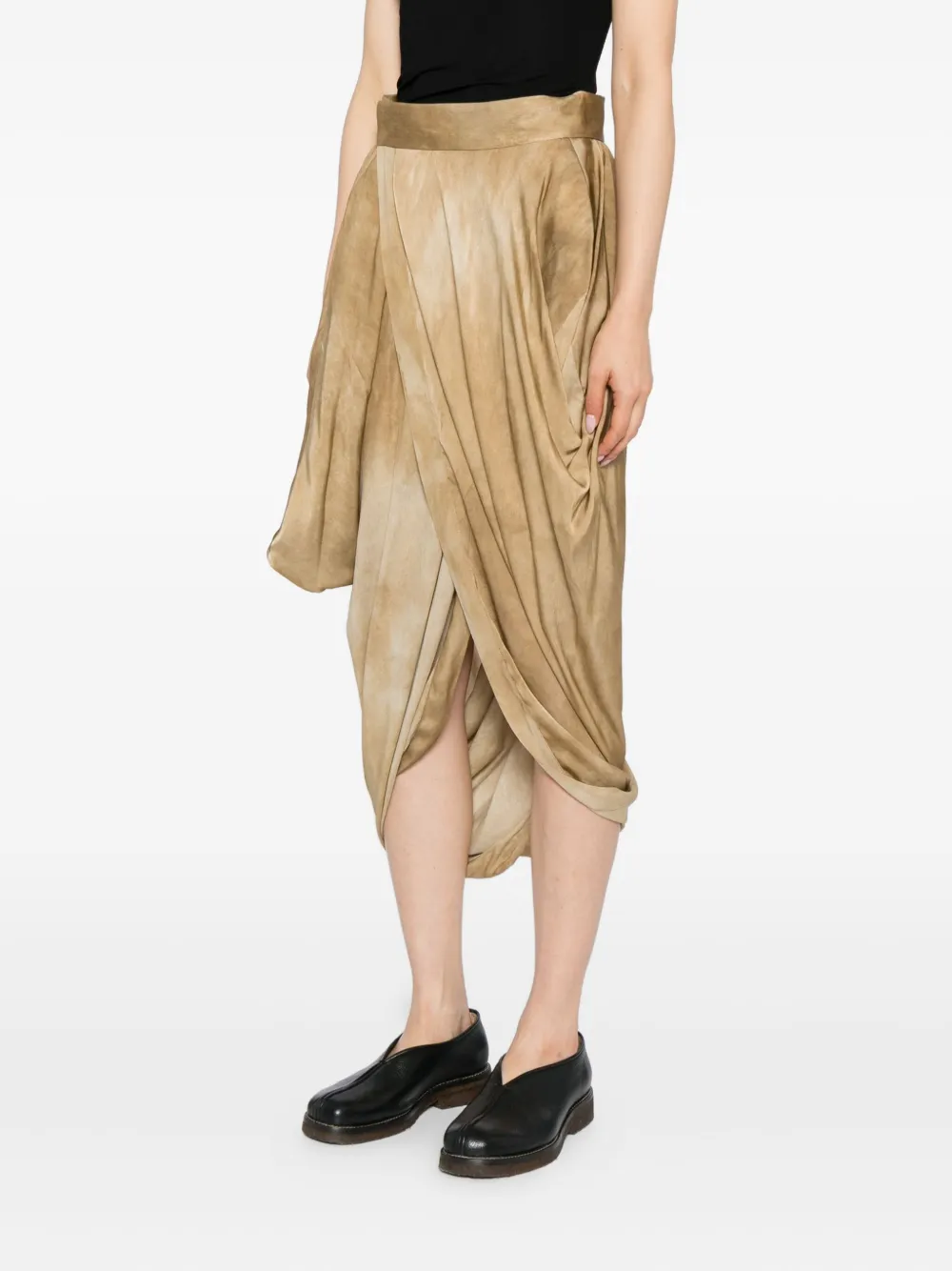 Uma Wang Gink Skirt In Brown