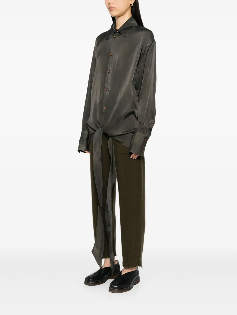 Uma Wang Tubby blouse Bruin