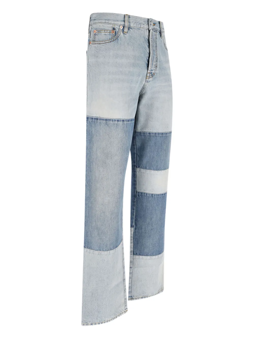 Gucci Jeans met patchwork Blauw