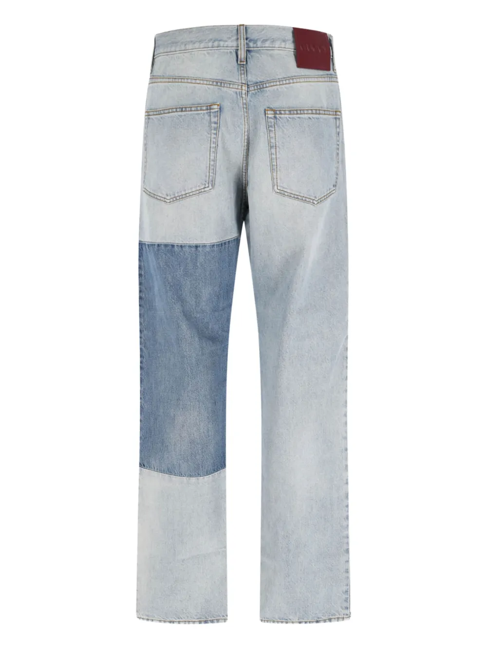 Gucci patchwork jeans - Blauw
