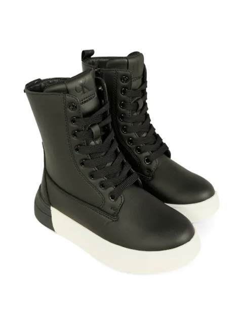 Calvin Klein Kids botas con agujetas