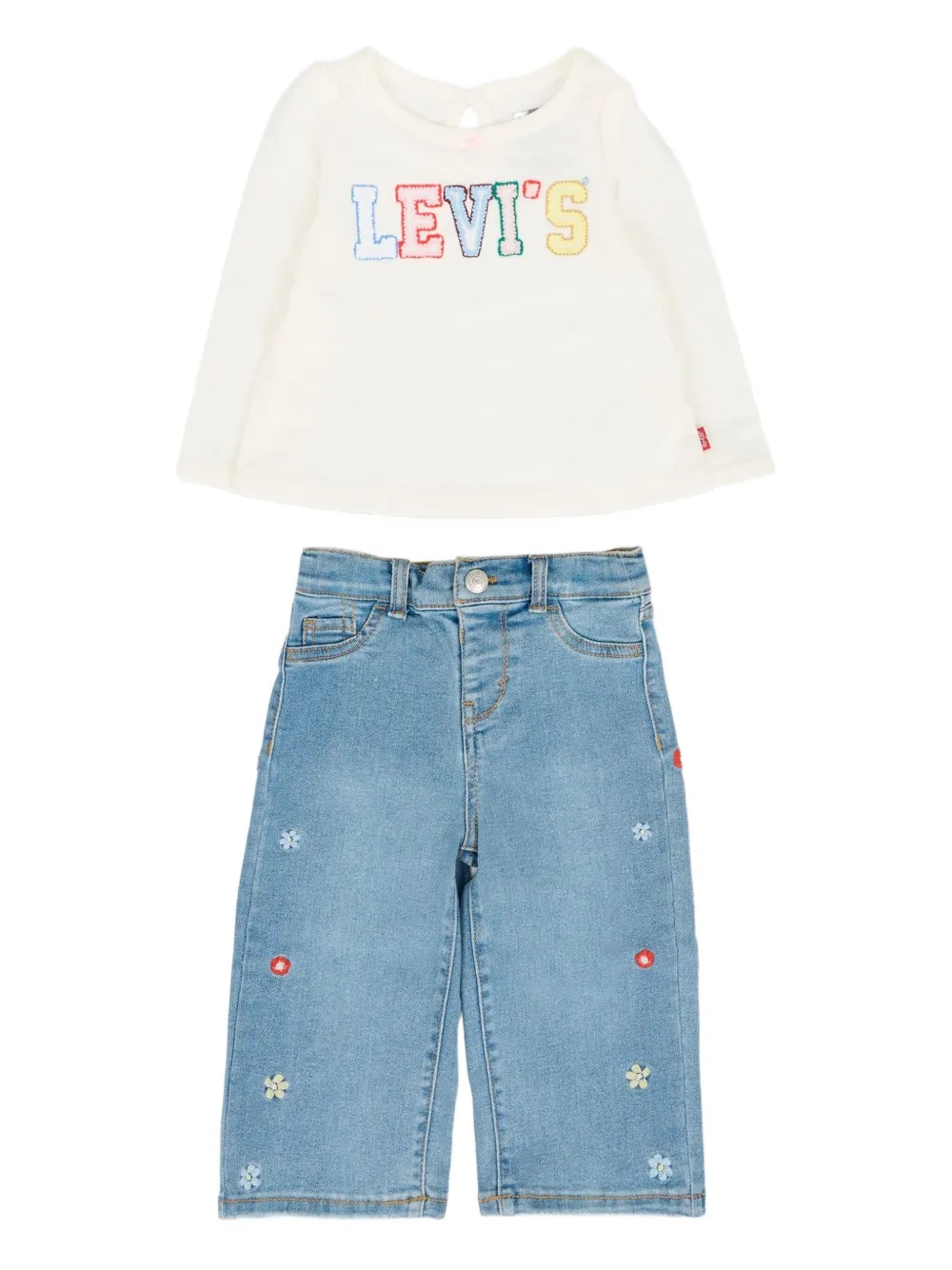 Levi's Logo-motif Trousers Set (set Of Two) In Multi