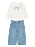 Levi's Kids logo-motif trousers set (set of two) - Blue