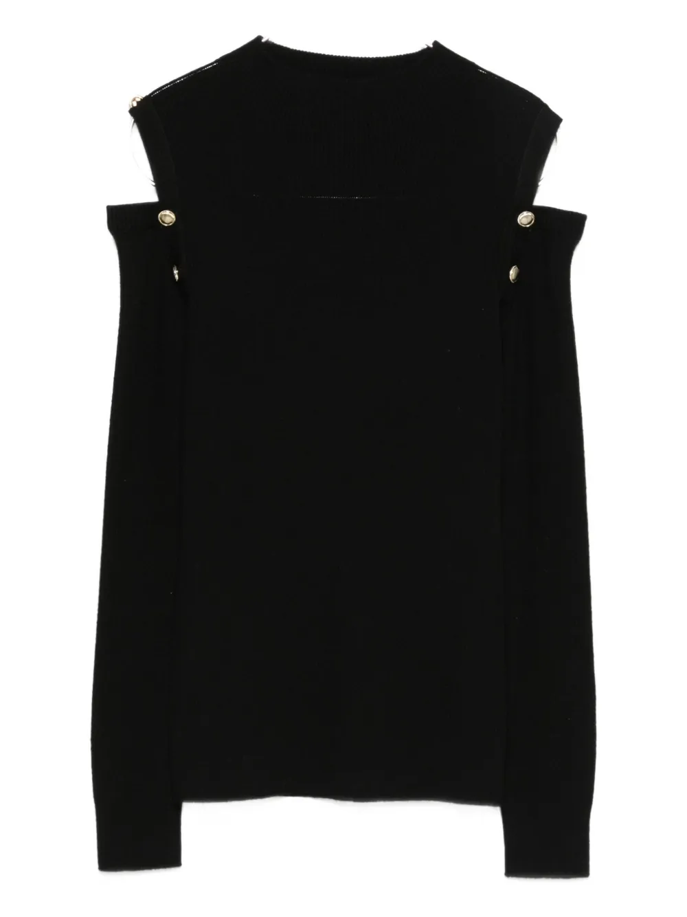 D.Exterior オフショルダー ブラウス - ブラック