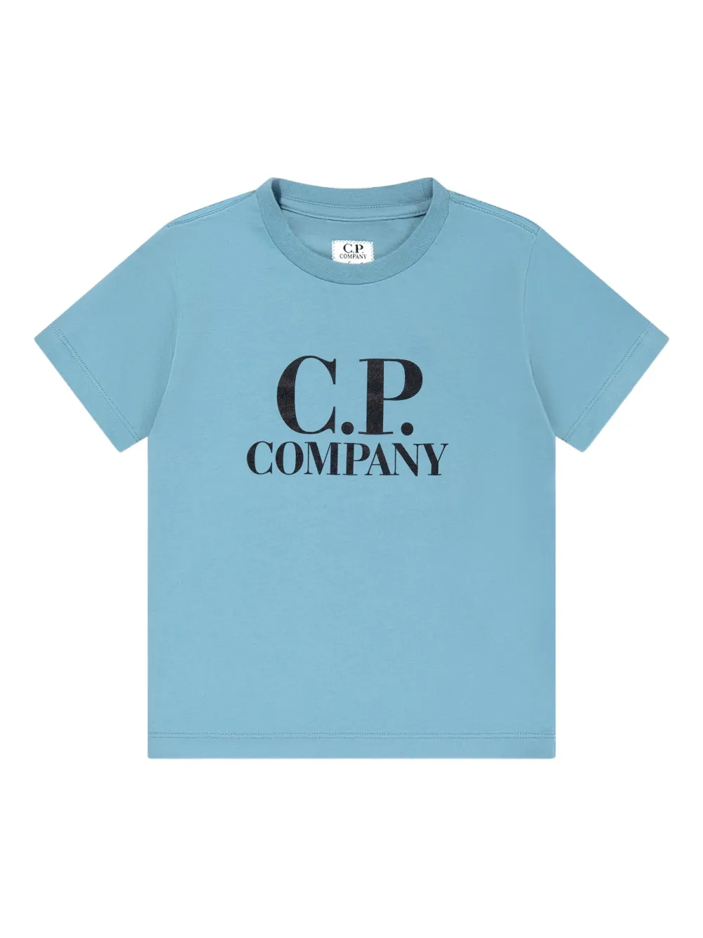 C.P. Company Kids logo-print T-shirt | Blue | Image 1