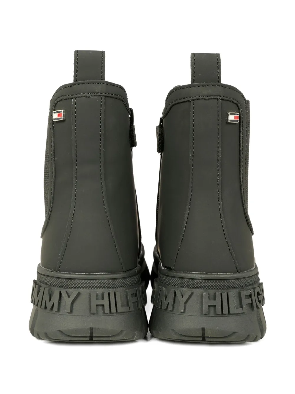 Tommy Hilfiger Junior Zip-detail Boots In Black