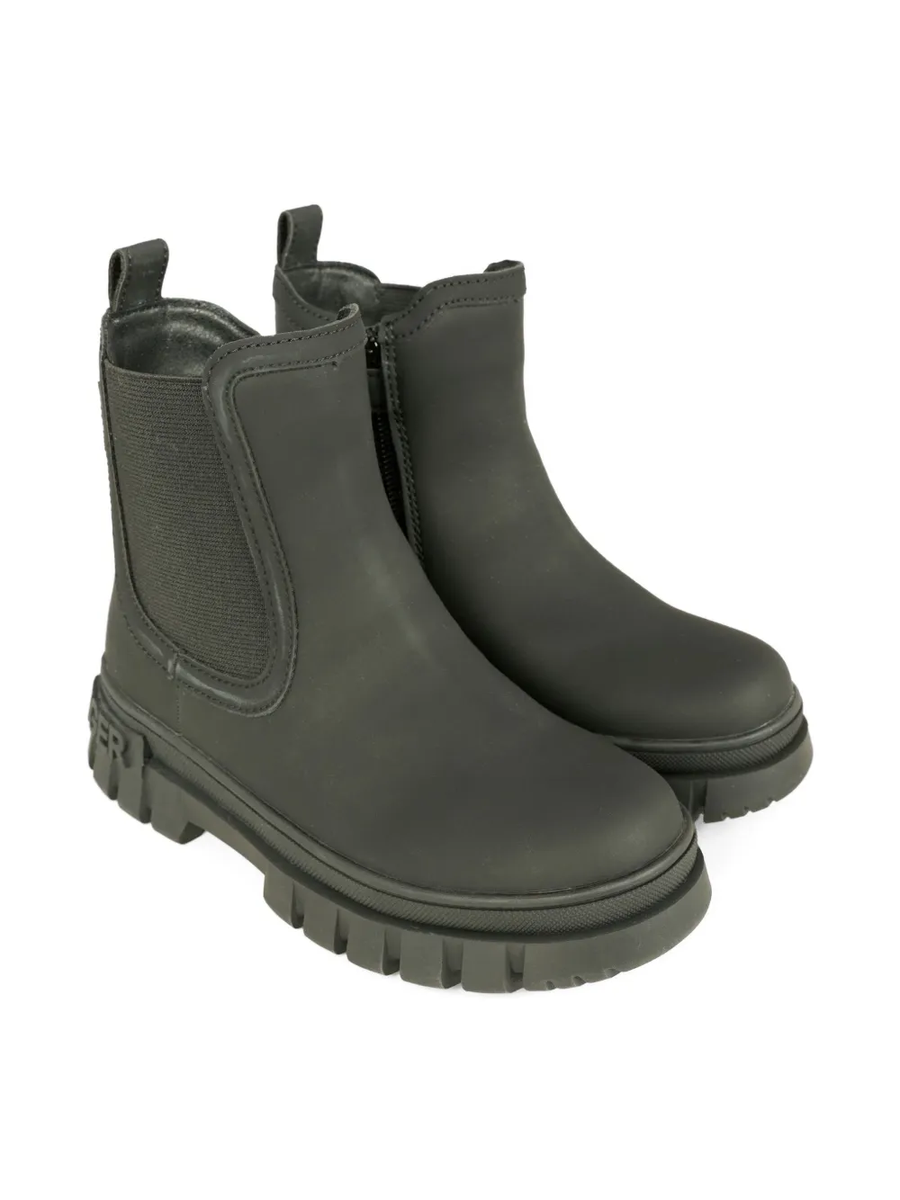 Tommy Hilfiger Junior zip-detail boots - ブラック Tommy Hilfiger Junior zip-detail boots - ブラック