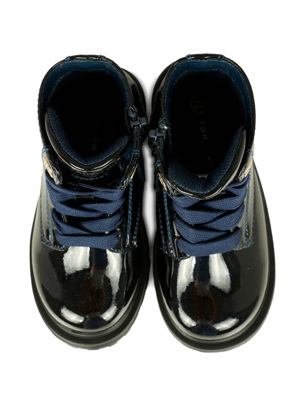 Tommy Hilfiger Junior Lace-up Boots In Blue