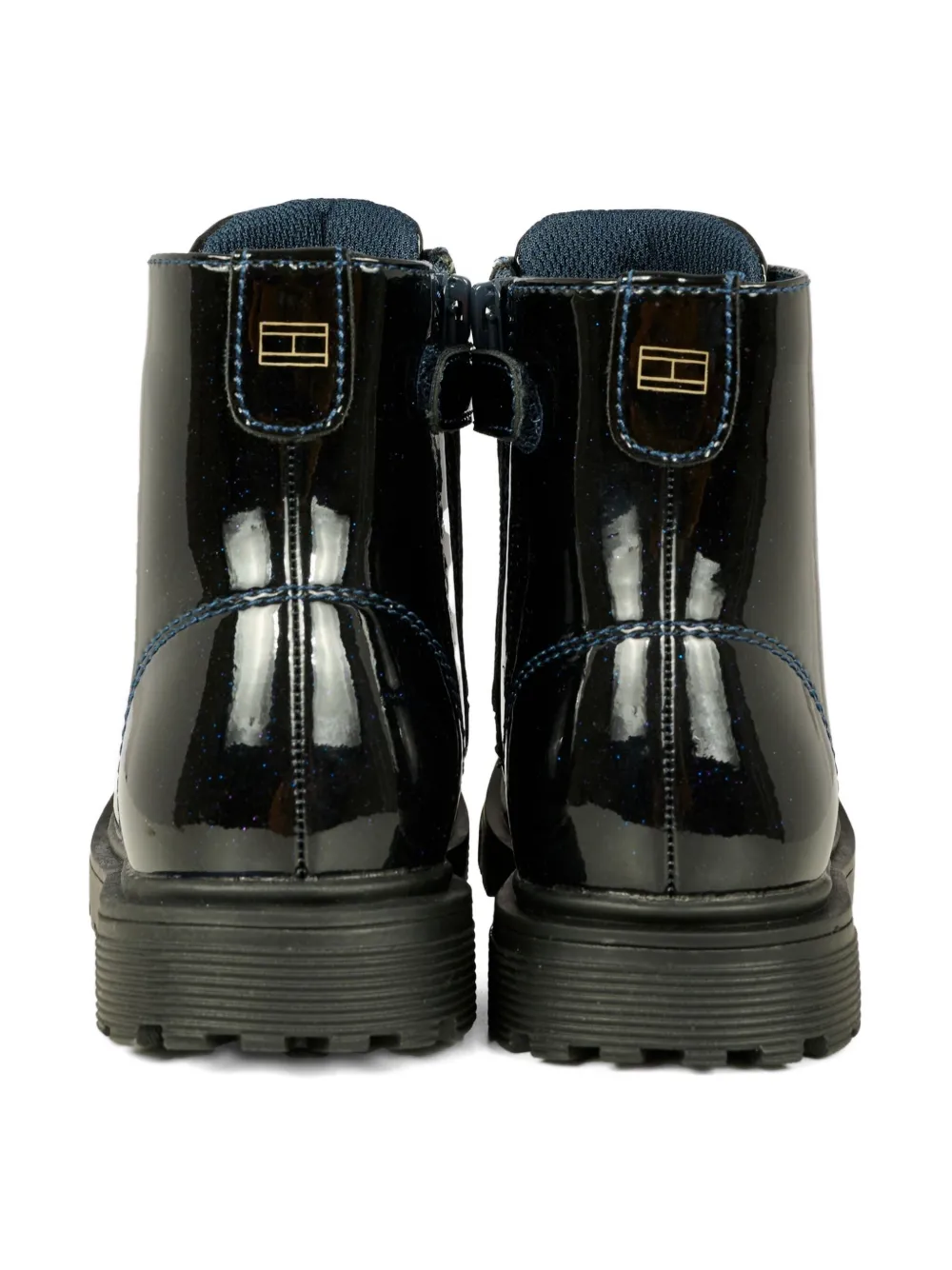 Tommy Hilfiger Junior Lace-up Boots In Blue