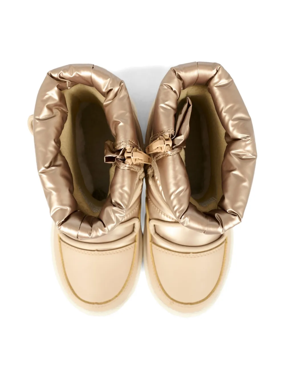 Tommy Hilfiger Junior Logo-motif Snow Boots In Neutral