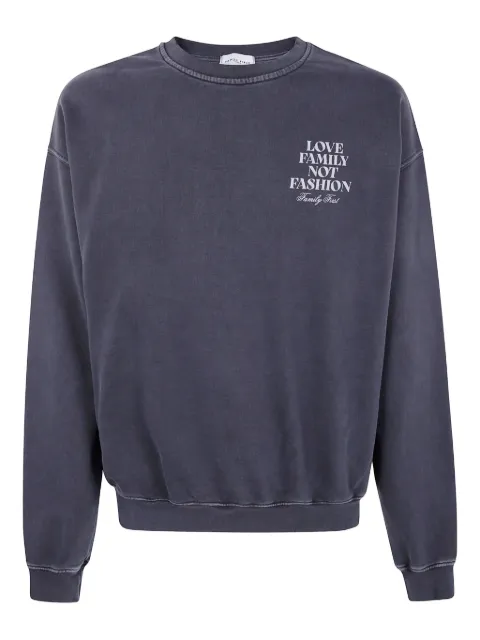 Family First sudadera con motivo gráfico