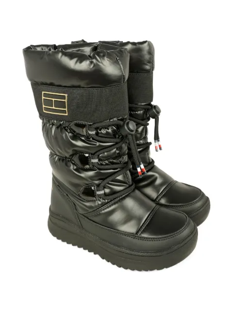 Tommy Hilfiger Junior logo-motif snow boots